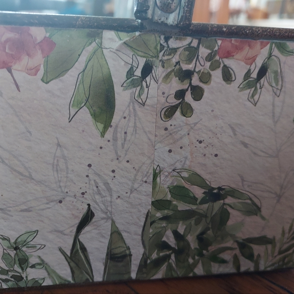 Rustic Plant boxes - *new* set of 2 - metal - Bloom Where You Are Planted - Picture 6 of 11